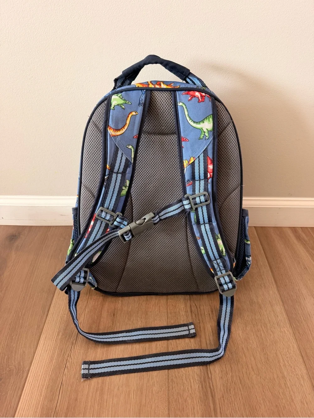 Pottery barn kids Blue multi Dino small Mackenzie Kids backpack